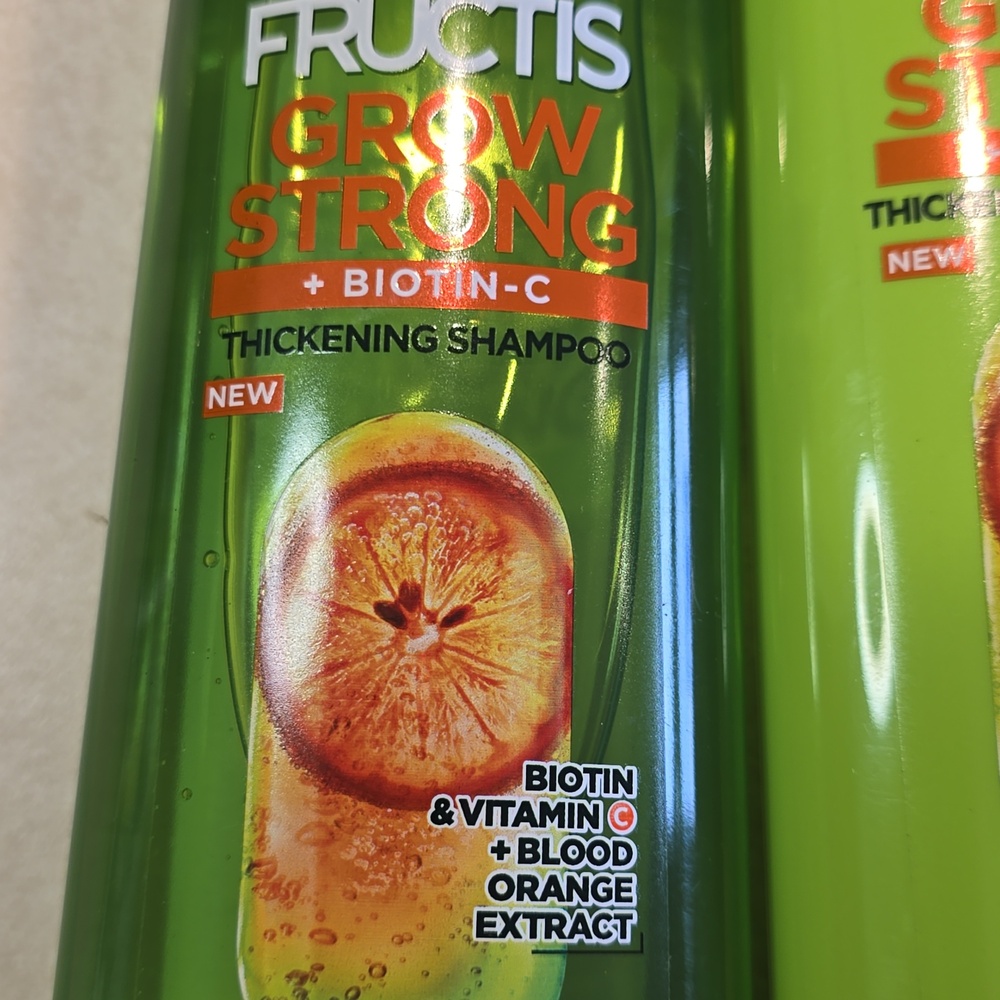 RESERVED Garnier Fructis Grow Stronger Thickening Shampoo and Conditioner - Picture 2 of 7